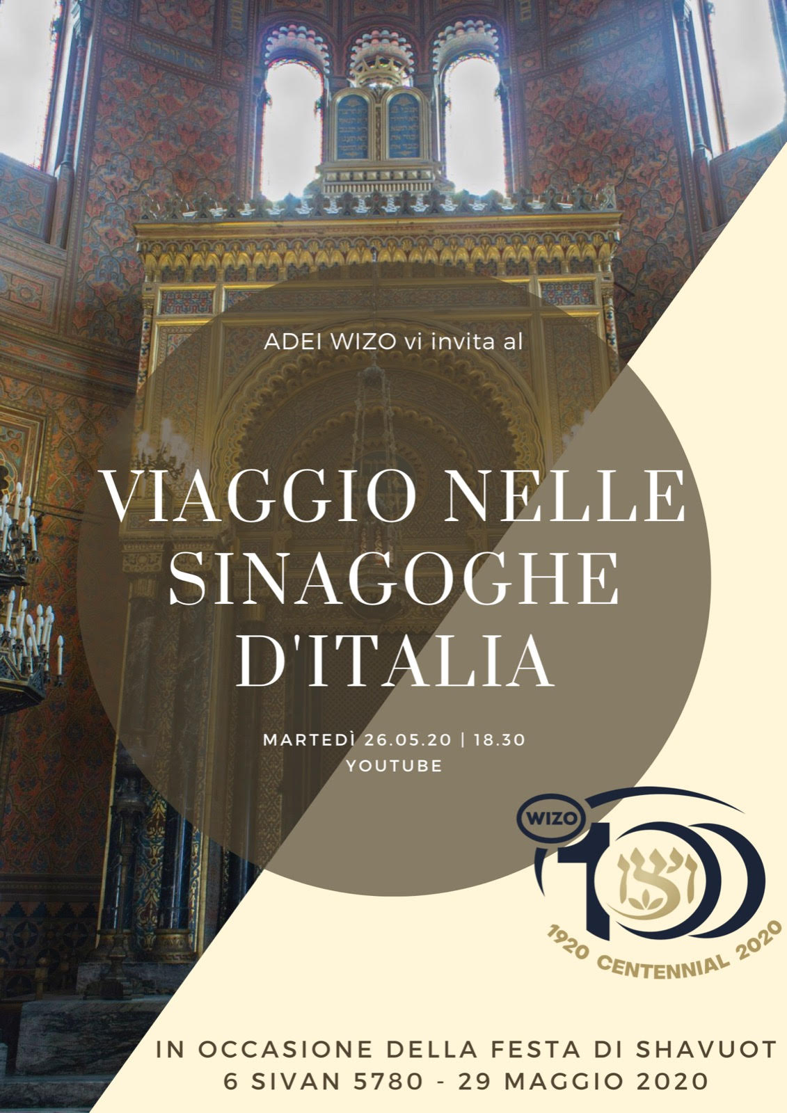 visita virtuale sinagoghe Italia