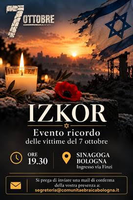 commemorazione 7 ottobre 2026