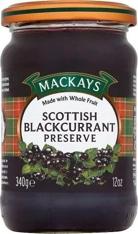 Mackays Scottish Black Currant Preserve - Mirtilli