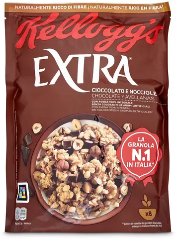 Kellogg's Extra - Cioccolato e nocciole