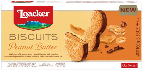 Loacker Biscuit - Burro di arachidi