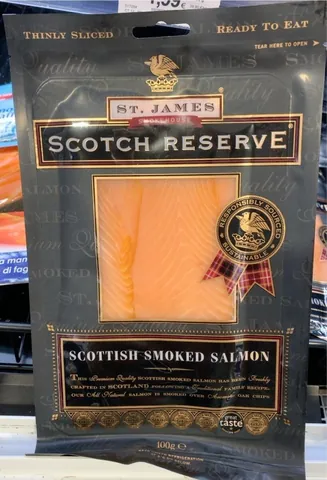 St James Scoth Reserve - Scottish smoked salmon